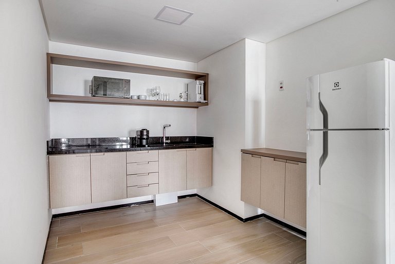 Apartamento Elegante 1 Dormitório na R. Cravinhos