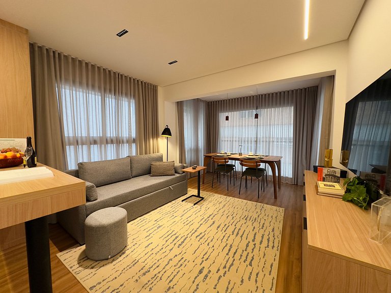 1 Dorm Sofisticado na Alameda Franca